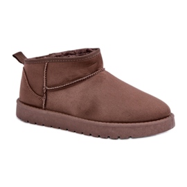 Women's brown suede platform snow boots Women's brown suede platform snow boots