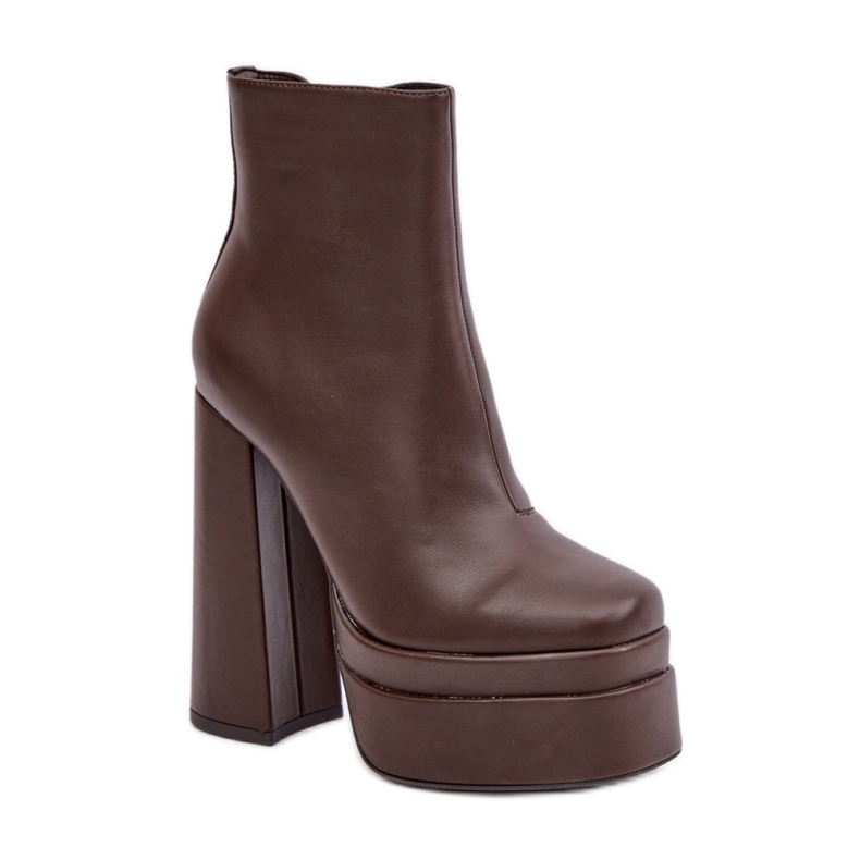 Boots Model Selahra JA-26 Chocolate - Step in style brown