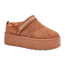 Snow boots Model Selithria PL361 Camel - Step in style brown Snow boots Model Selithria PL361 Camel - Step in style brown