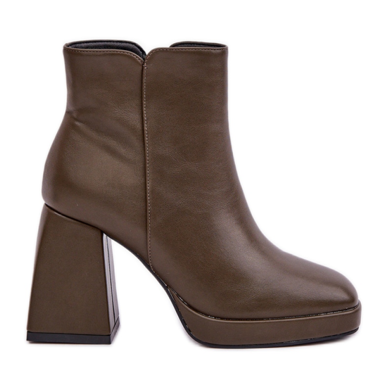 Boots Model Selarae LQ-48 Dark Green - Step in style