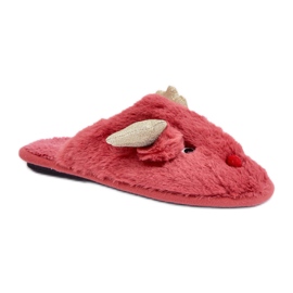 Slippers Model Asielle YL-54 Coral - Step in style red Slippers Model Asielle YL-54 Coral - Step in style red