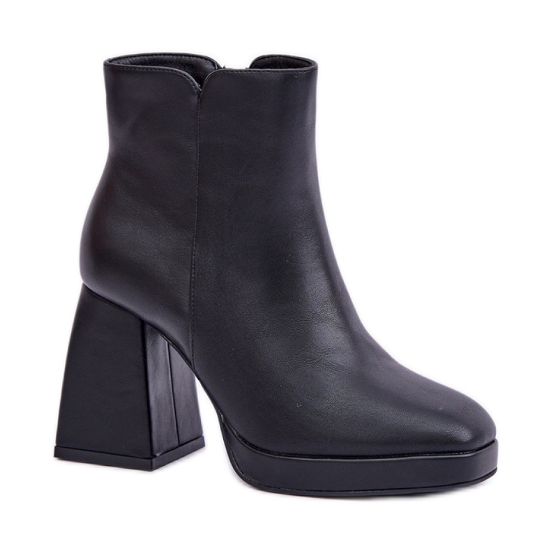 Boots Model Selarae LQ-48 Black - Step in style