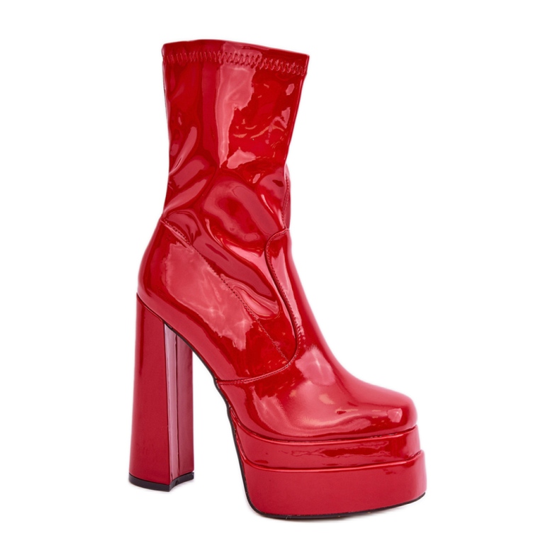 Boots Model Lotisha C-244 Red - Step in style