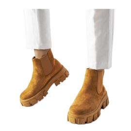 Light brown women's ankle boots Mooca - Solea Light brown women's ankle boots Mooca - Solea