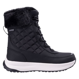 Iguana Ivory snow boots black