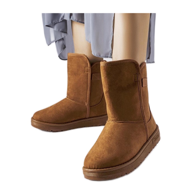 Brown snow boots Big Star KK274616 - Solea Brown snow boots Big Star KK274616 - Solea