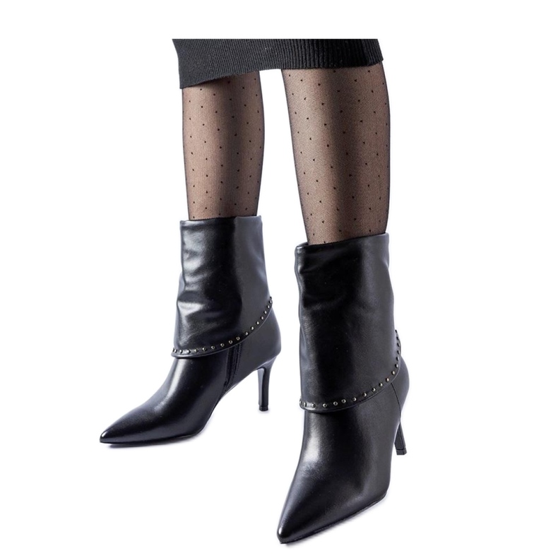 Black insulated ankle boots from Cipresso - Solea