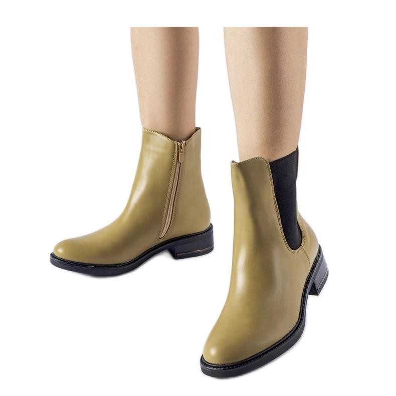 Olive insulated classic Bagnoro boots - Solea green