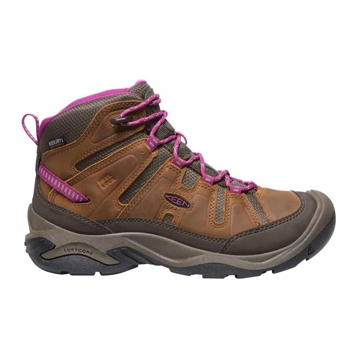 KEEN Circadia Mid Wp shoes KE-1026765 brown
