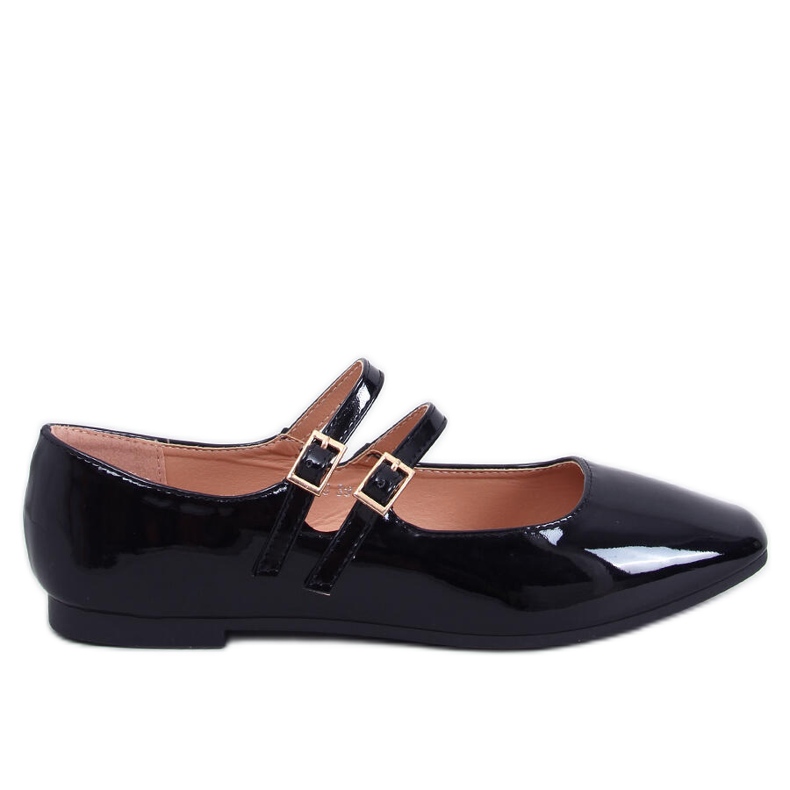 Patent Mary Jane Black ballet flats