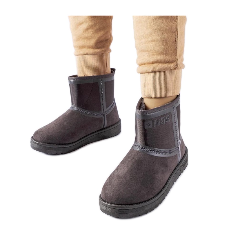 Women's snow boots Big Star KK274615 grey Women's snow boots Big Star KK274615 grey