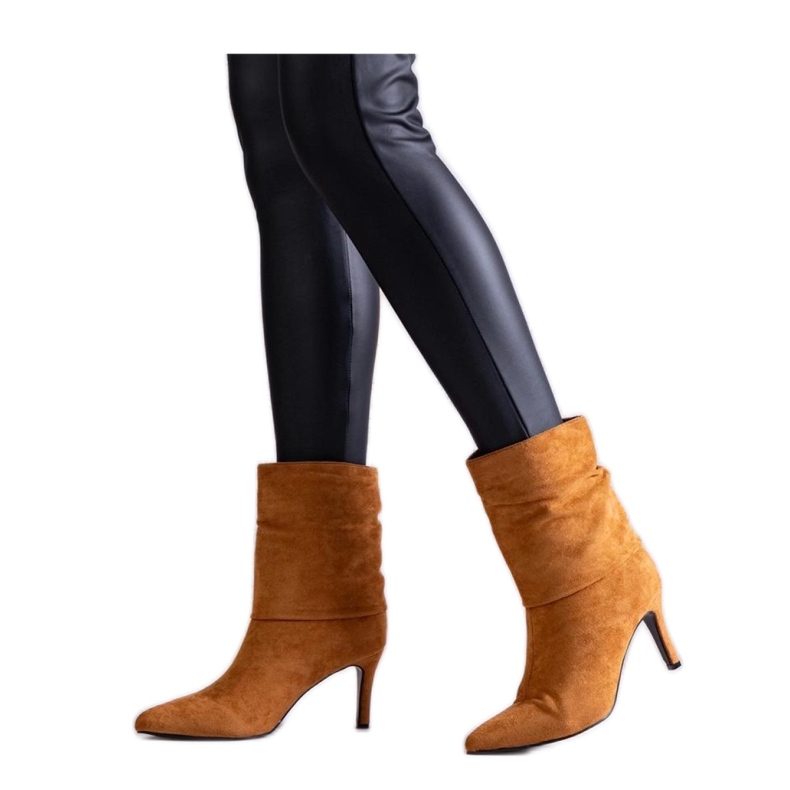 Brown high heel boots Bileis - Solea
