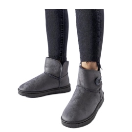 Gray short insulated snow boots from Snyder - Solea grey Gray short insulated snow boots from Snyder - Solea grey