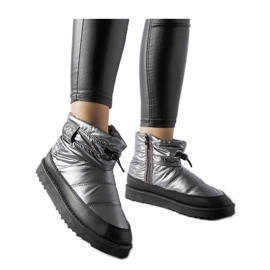 Gray Lee Cooper LCJ-23-44-1966L snow boots black