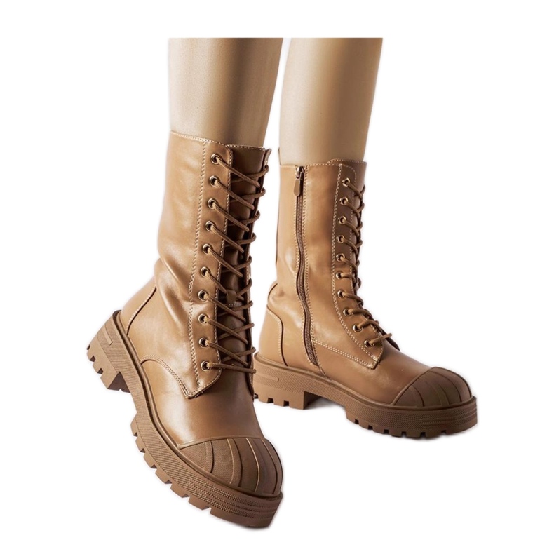 Brown insulated women's workers