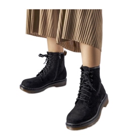 Black eco-suede workers