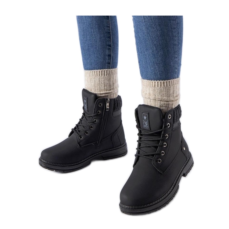 Black insulated women's Araujo - Solea boots