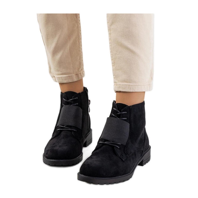 Black Manoella boots - Solea