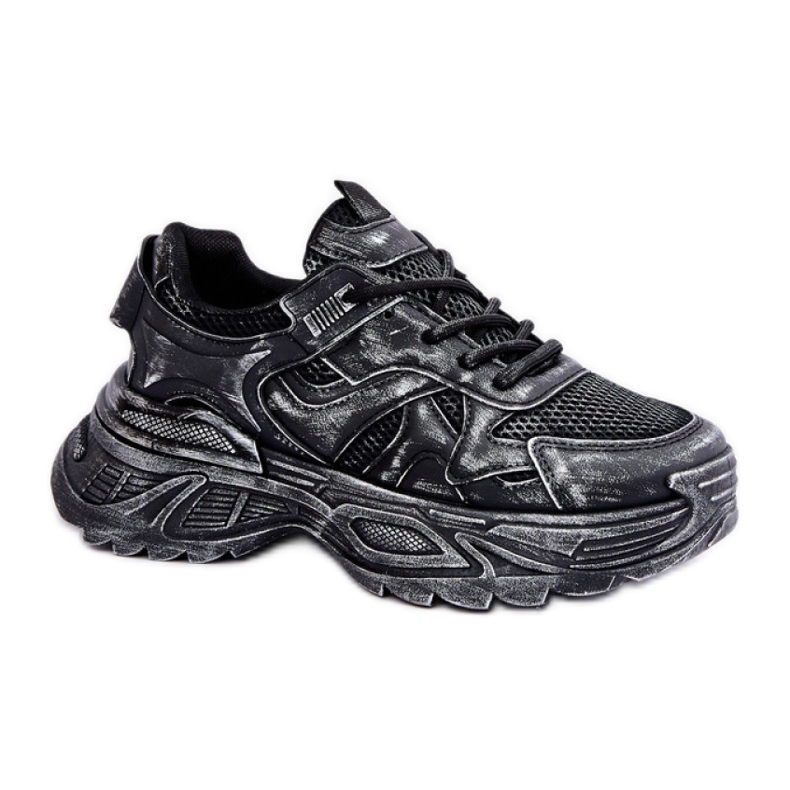 Sports Shoes Wiped Model 8952 Black
