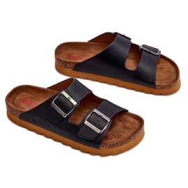 Big Star LL274477 Black flip-flops
