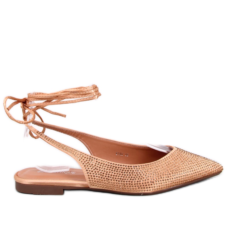 Ballerinas with zircons discovered gold heel golden