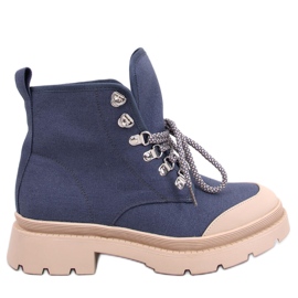 Blue trekking sneakers Blue trekking sneakers