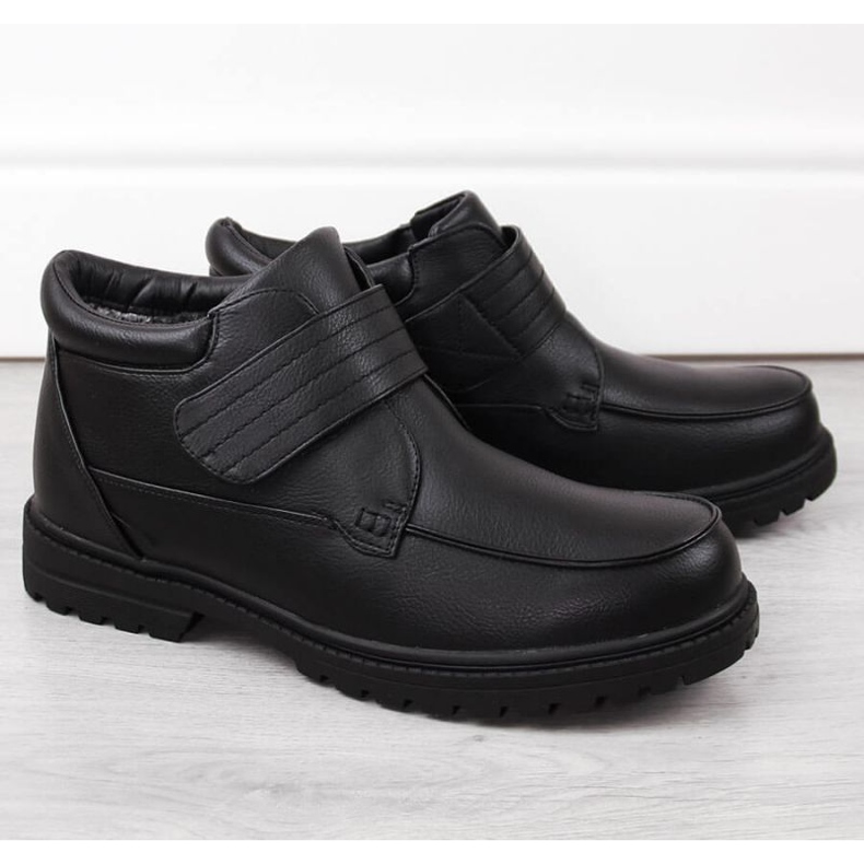 Atletico Man's Style M WS-004 ATC455B insulated shoes black