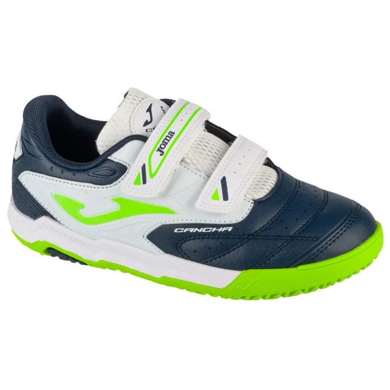 JOMA CANCHA 2503 in cajs2503inv white and blue football shoes