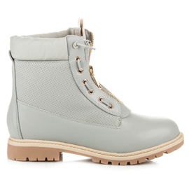 Vices Trappers fastened with a zipper grey Vices Trappers fastened with a zipper grey