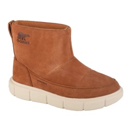 Sorel Explorer III Slip-on WP 2077971242 brown shoes Sorel Explorer III Slip-on WP 2077971242 brown shoes