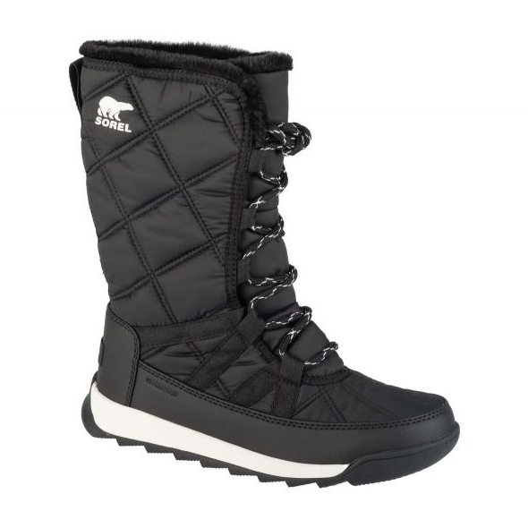 Sorel Whitney II Plus Tall Lace WP 2088261010 Black shoes