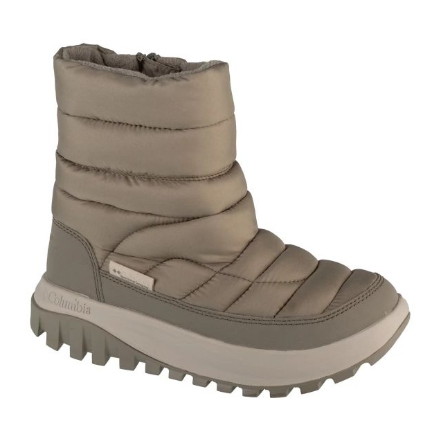 Columbia Snowtrot Mid 2075111395 snow boots, gray green