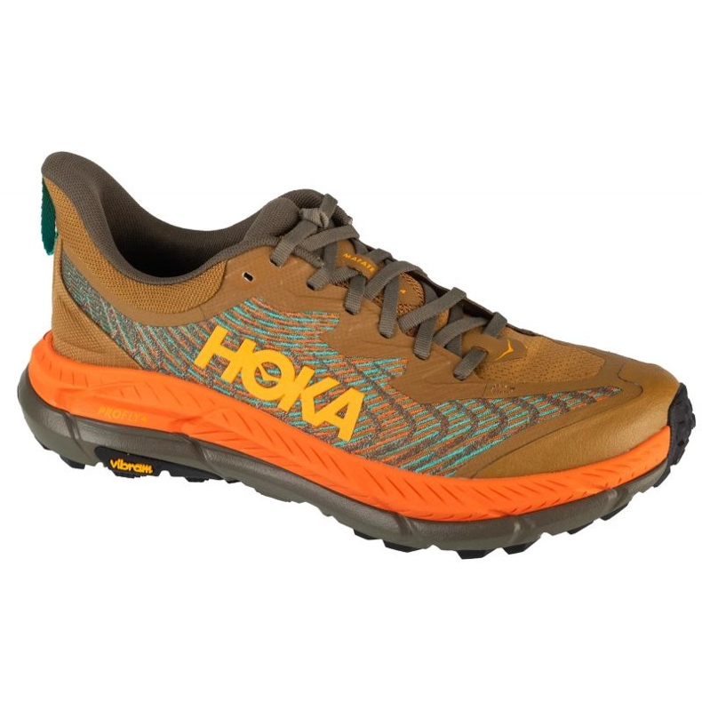 Hoka Mafate Speed ​​4 running shoes 1129930-AQL brown