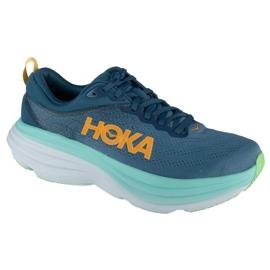 Hoka Bondi 8 running shoes 1123202-RHD blue