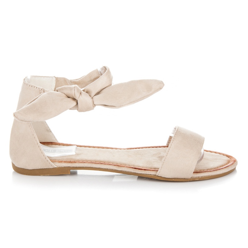 Vices Suede lace-up sandals brown