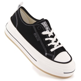 Black women's platform sneakers Big Star NN274204 Black women's platform sneakers Big Star NN274204