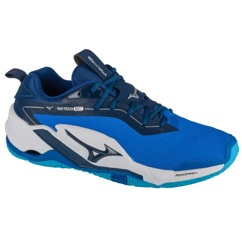 Mizuno Wave Stealth Neo Ii X1GA240001 handball shoes blue Mizuno Wave Stealth Neo Ii X1GA240001 handball shoes blue