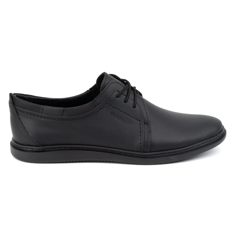 Men's casual leather shoes 2131 POLBUT black Men's casual leather shoes 2131 POLBUT black