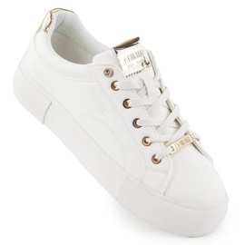 Women's eco-leather sneakers big star nn274211 white