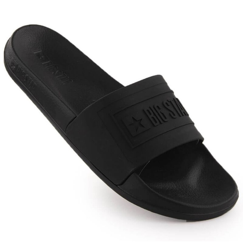 Women's flip flops for Big Star OO274044 Black