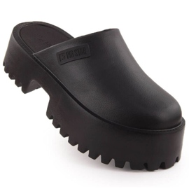 Clogs on the massive sole Big Star NN274014 Black Clogs on the massive sole Big Star NN274014 Black