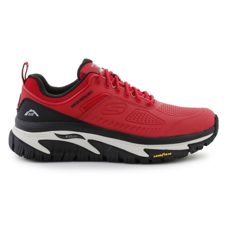 Skechers Arch Fit Road Walker Recon 37333-RDBK shoes red
