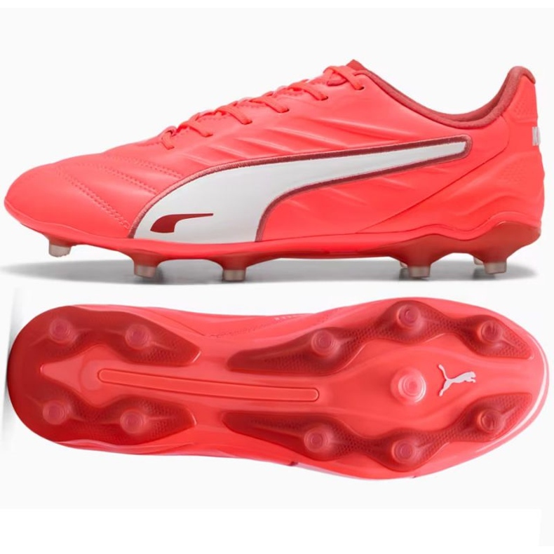 Puma King Pro FG/AG 108308-01 football shoes red