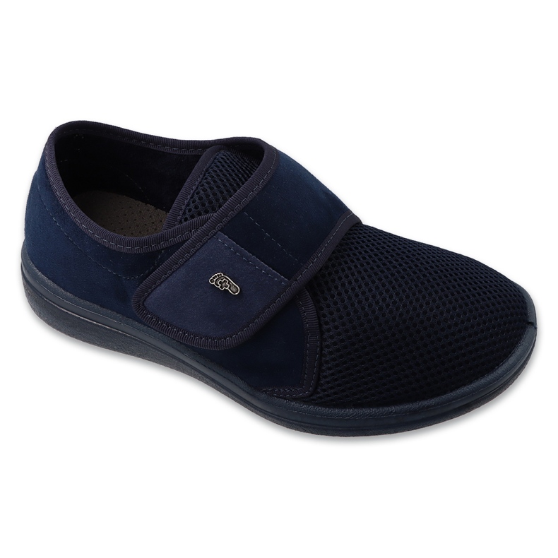 Dr.orto Befado Women's Velcro Shoes with replaceable insert PU 088D001 navy blue
