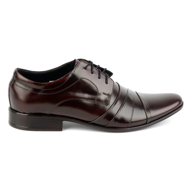 Olivier Men's leather formal shoes 201 burgundy red Olivier Men's leather formal shoes 201 burgundy red