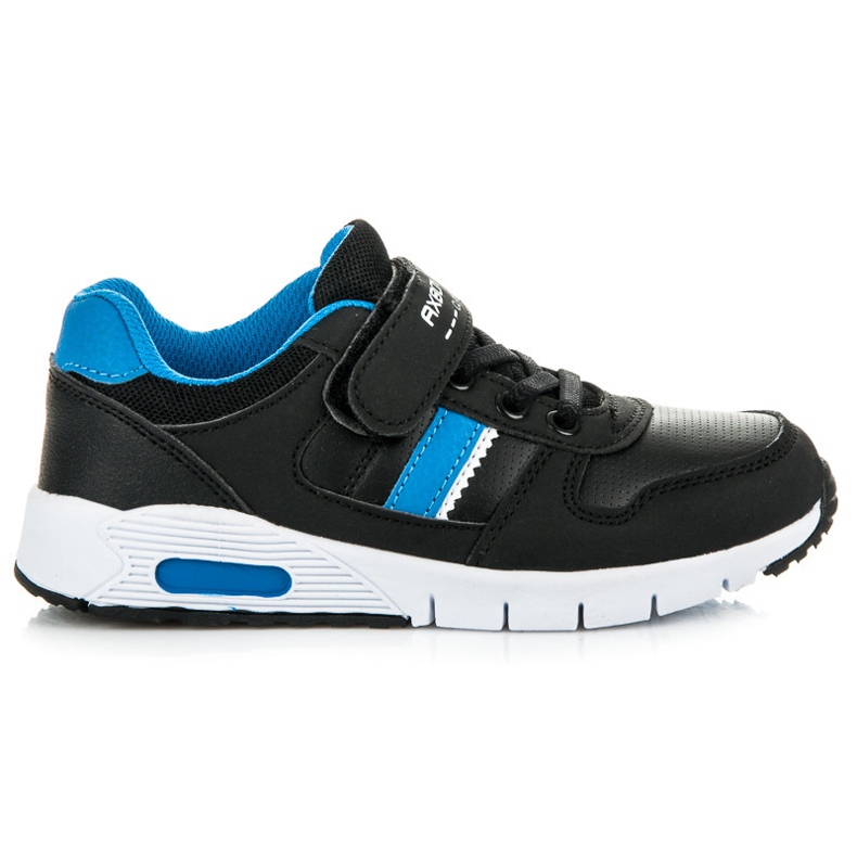 Ax Boxing Shoes for binding and Velcro black