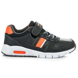 Ax Boxing Shoes for binding and Velcro grey Ax Boxing Shoes for binding and Velcro grey