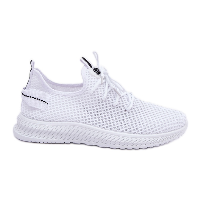 Women's in -handed mesh sports shoes white