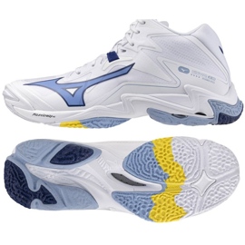 Mizuno Wave Lightning Z8 MID V1GA240597 white shoes Mizuno Wave Lightning Z8 MID V1GA240597 white shoes