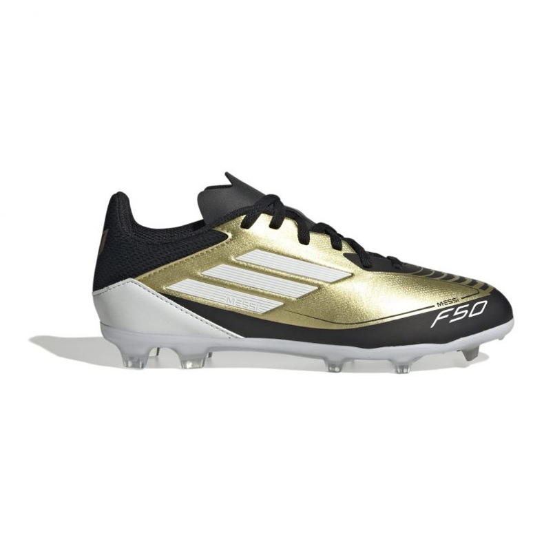 Adidas Junior F50 League FG/MG MESSI IF6919 PLN shoes golden